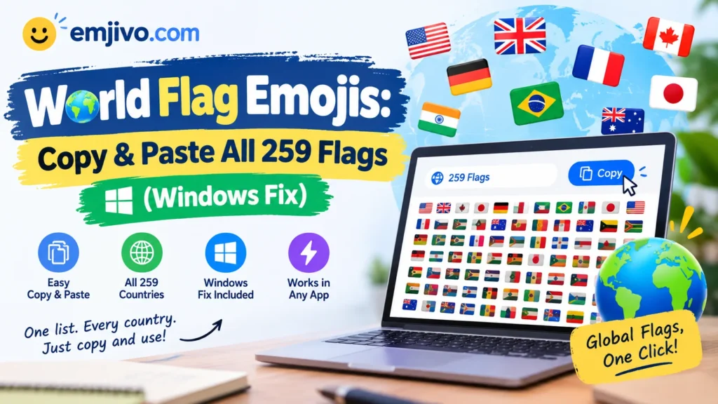world flag emojis